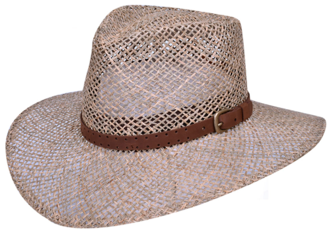 Stetson gambler seagrass outdoorsman hot sale hat